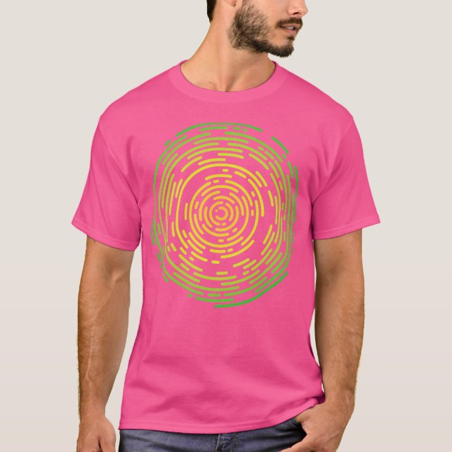The Rainbow Fingerprints T-Shirt (Front)