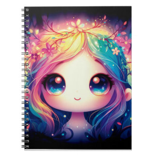 The rainbow girl notebook