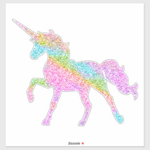 The Rainbow Glitter Unicorn