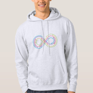 The rainbow infinity can symbolise anything it mea hoodie