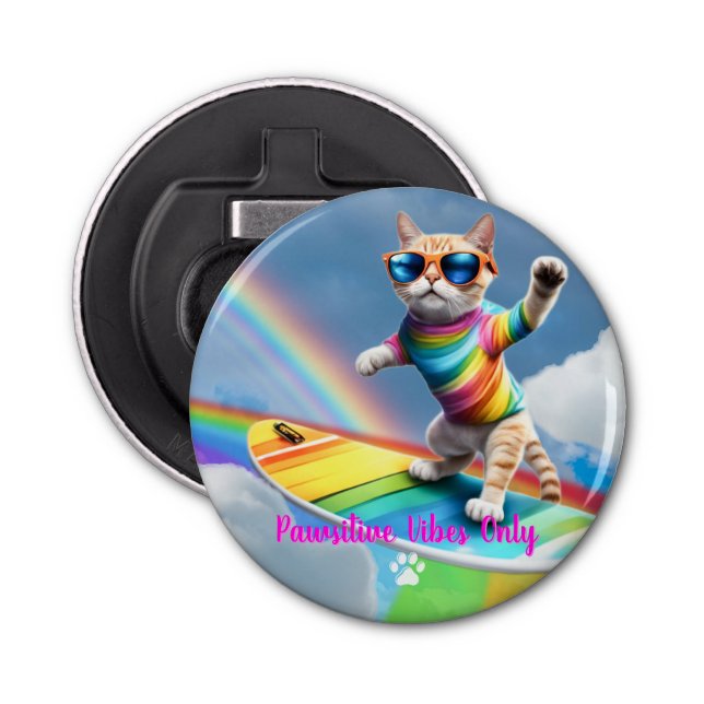 The Rainbow Rider Bottle Opener (Front)