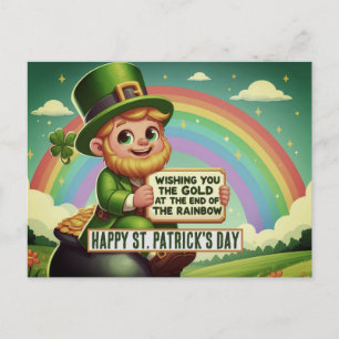 the Rainbow this St. Paddy's Day Postcard