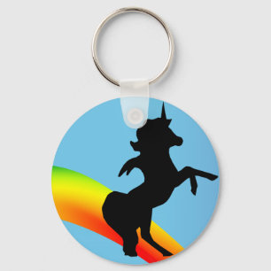 " The Rainbow Unicorn " Key Ring