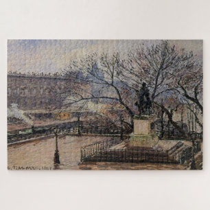 The Raised Terrace of the Pont Neuf and Statue Jigsaw Puzzle