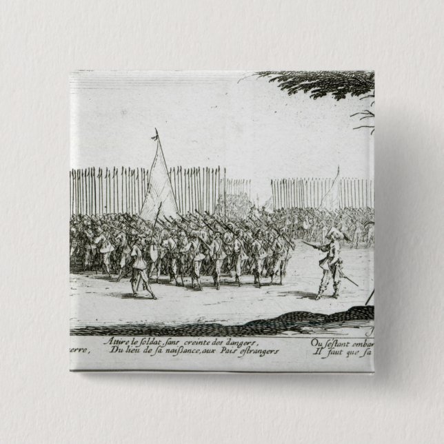The Raising of an Army 15 Cm Square Badge (Front)
