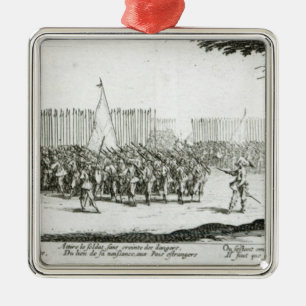 The Raising of an Army Metal Tree Decoration