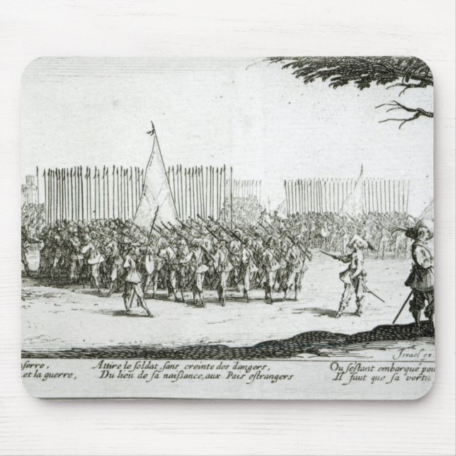 The Raising of an Army Mouse Mat (Front)