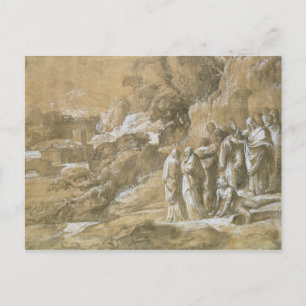 The Raising of Lazarus 2 Postcard