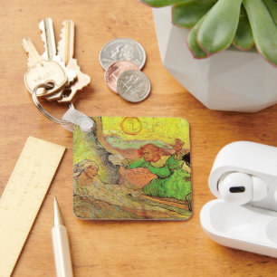 The Raising of Lazarus by Vincent van Gogh Key Ring