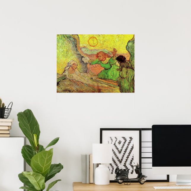The Raising of Lazarus by Vincent van Gogh Poster (Home Office)