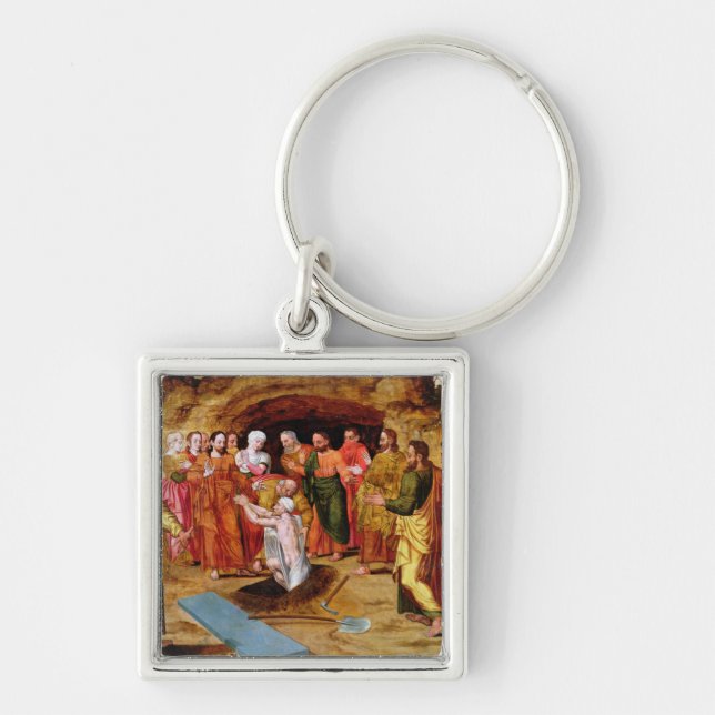 The Raising of Lazarus Key Ring (Front)