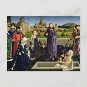 The Raising of Lazarus Postcard