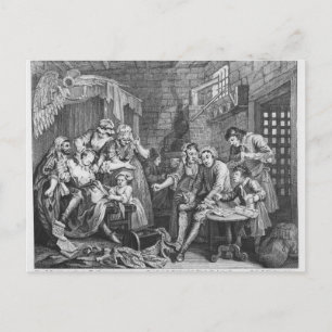 The Rake in Prison Postcard