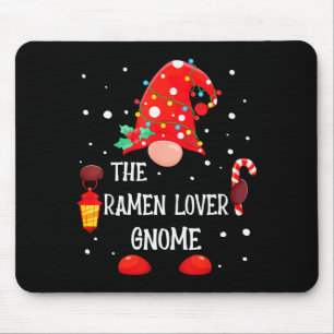 The Ramen Lover Gnome Matching Family Christmas Gn Mouse Mat