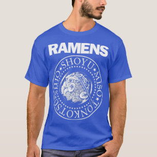 The Ramens Bowl Ramen Noodle Punk Rock Music  T-Shirt