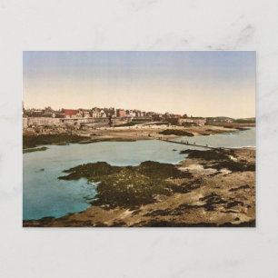 The ramparts from Grand Bey, St. Malo, France clas Postcard