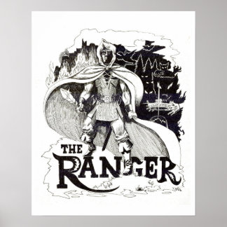“The Ranger” - Illustration by Tracy Lesch Poster