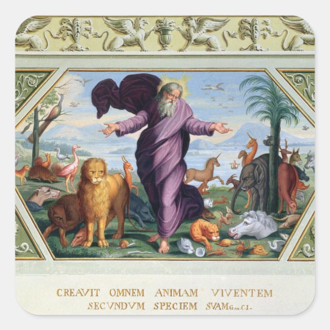 The Raphael Bible: Thirty-Three Scenes from the Ol Square Sticker (Front)