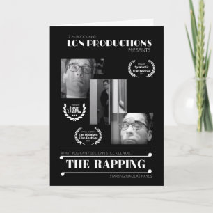 The Rapping Official Movie Poster Card