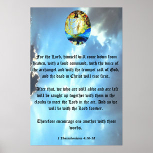 THE RAPTURE OF THE CHRISTIANS POSTER