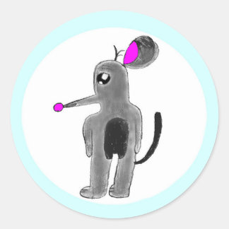 The RAT in the HAT Classic Round Sticker