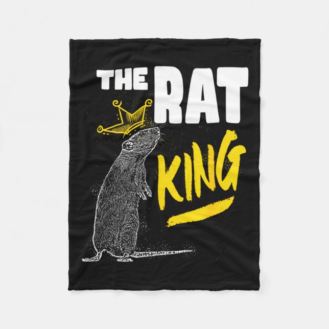 The Rat King Nutcracker Ballet Dance Animal Mouse  Fleece Blanket (Front)