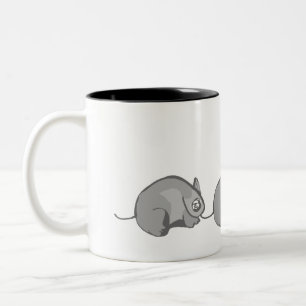 The Rat Race Two-Tone Coffee Mug