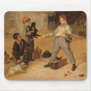 The Rat Trap (oil on panel) Mouse Mat