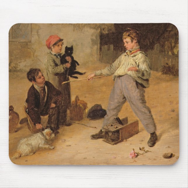 The Rat Trap (oil on panel) Mouse Mat (Front)