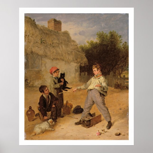 The Rat Trap (oil on panel) Poster (Front)