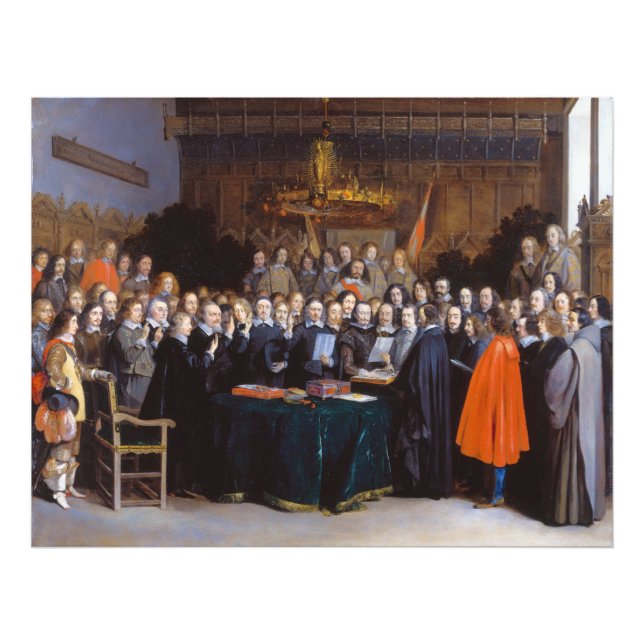 The Ratification of the Treaty of Münster 1648 Photo Print (Front)