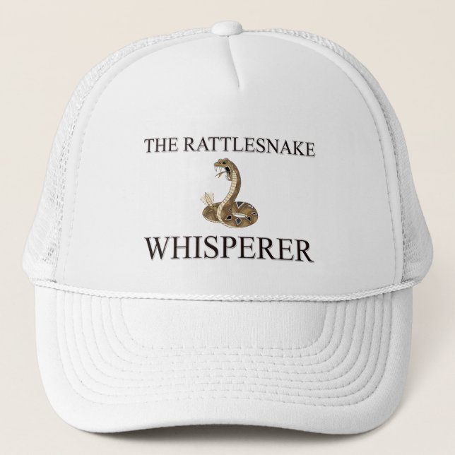 The Rattlesnake Whisperer Trucker Hat (Front)