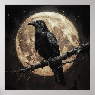 the raven and the moon poster