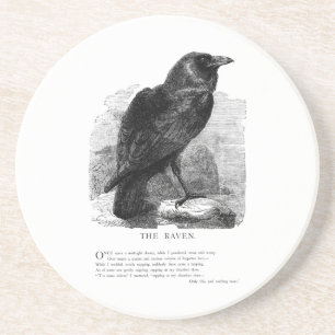 The Raven by Edgar Allen Poe Coaster