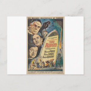 THE RAVEN by Philip J. Riley Postcard
