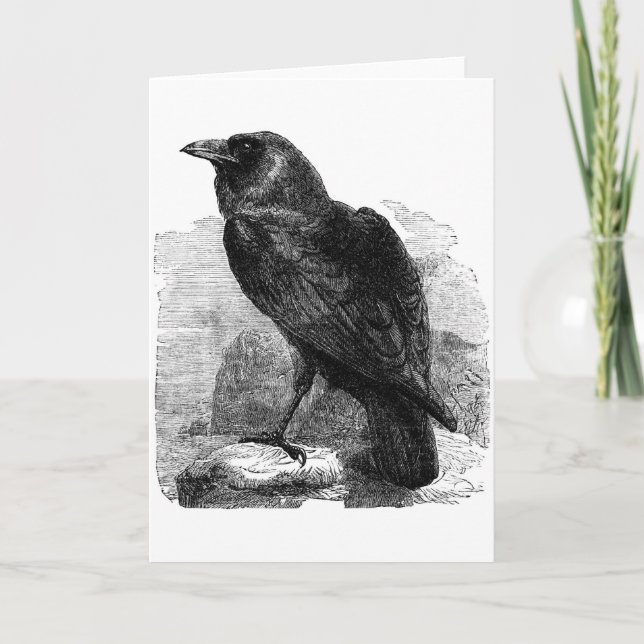 The Raven Card (Front)