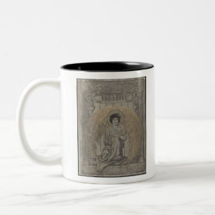 The Raven Edgar Allen Poe Two-Tone Coffee Mug