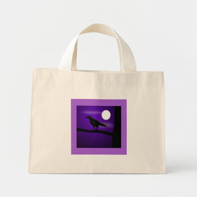 The Raven - Mini Tote Bag (Front)