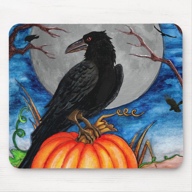 The Raven Mouse Mat (Front)