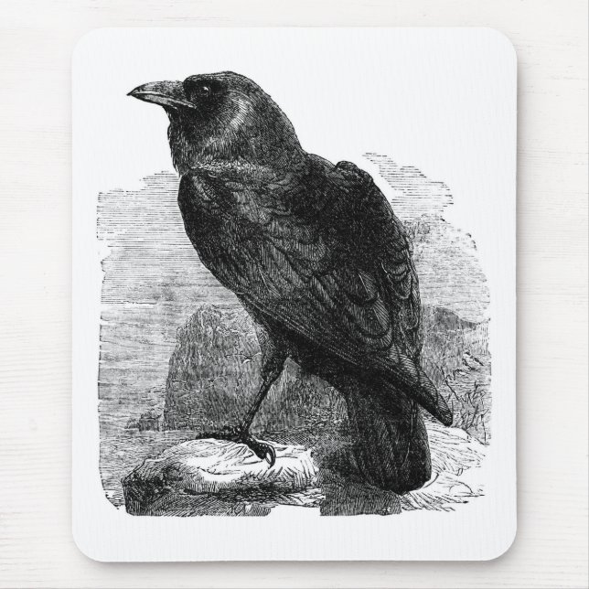 The Raven Mouse Mat (Front)