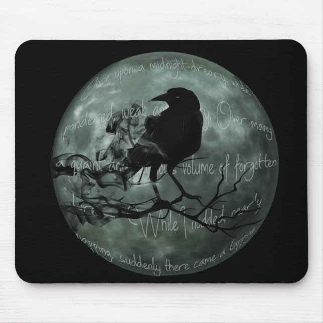 The Raven Mouse Mat (Front)