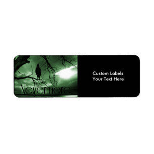 The Raven - Nevermore Sunbeams Tree - Green