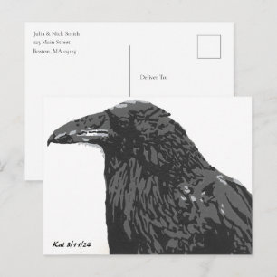 The Raven Postcard