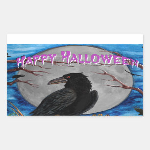 The Raven Rectangular Sticker