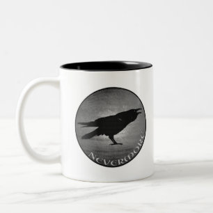 The Raven Two-Tone Coffee Mug