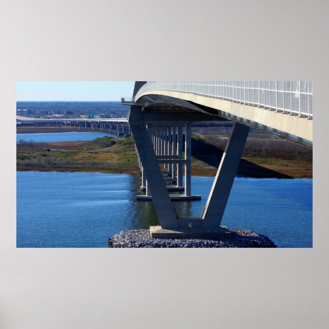 The Ravenel Bridge Poster (Front)