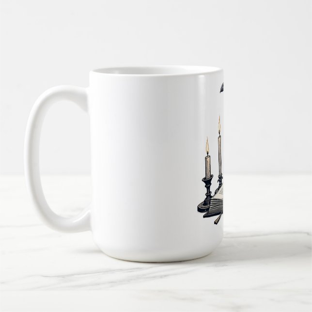 The Ravenwood Literary Society Coffee Mug (Left)