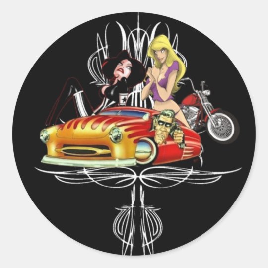 The Rawhide Classic Round Sticker