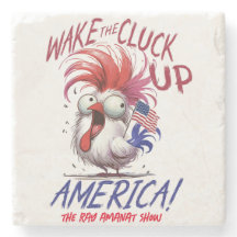 "The Ray Amanat Show' Stone Coasters