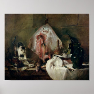 The Ray or, The Kitchen Interior, 1728 Poster